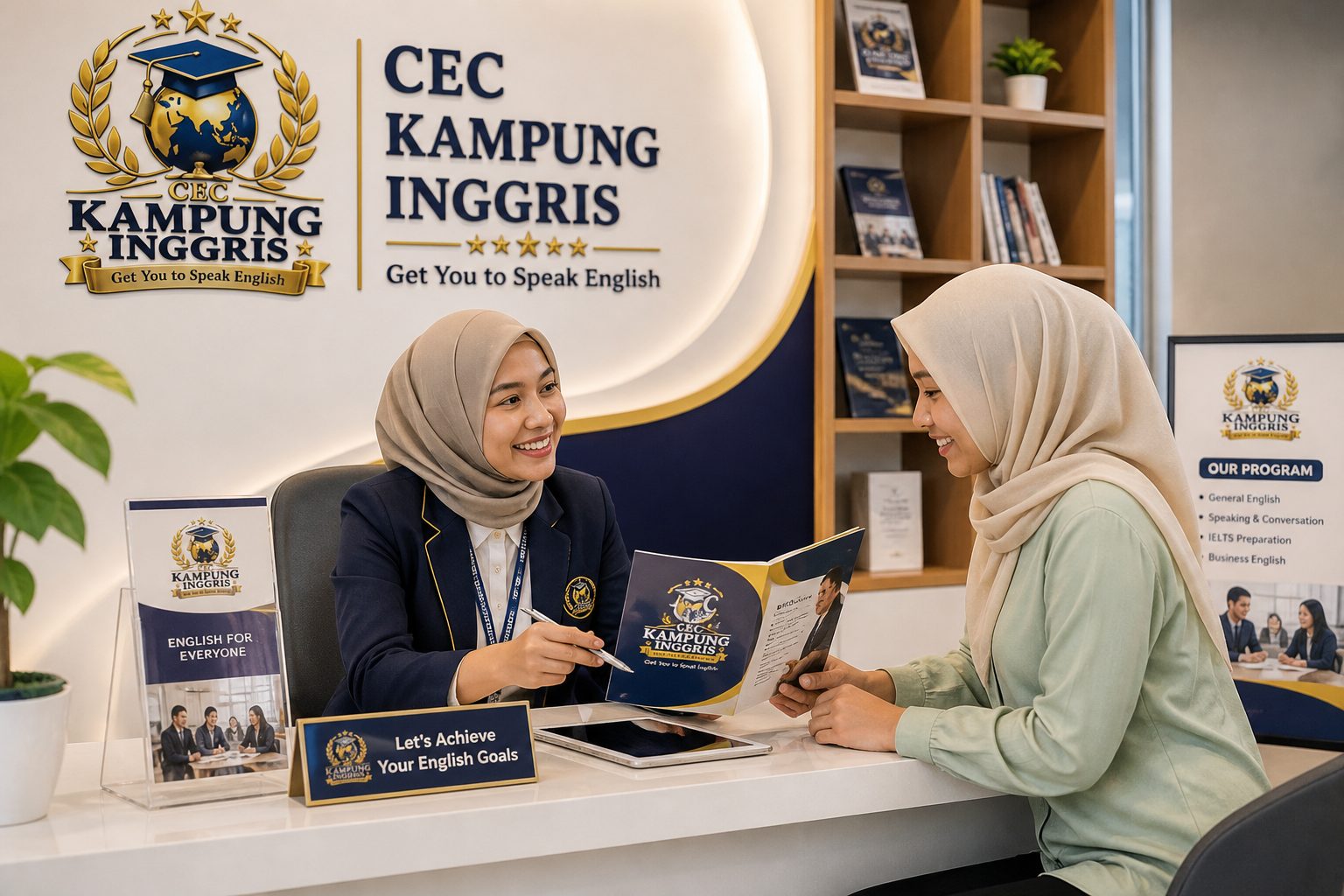 Konsultasi program bersama admin