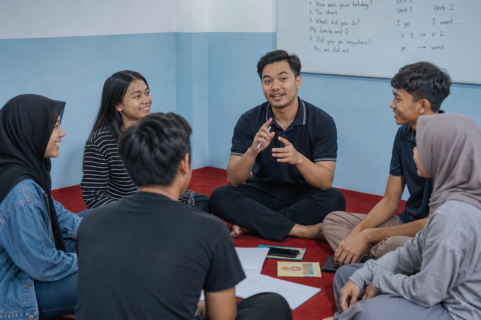 Latihan speaking di kelas